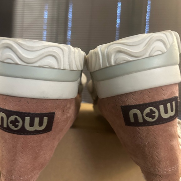 Mou Tan and Cream Ankle Boots - Picture 7 of 10